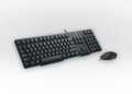 罗技（Logitech）MK100二代 经典键鼠套装  PS/2键盘 USB鼠标