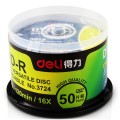 得力（DELI）新品3724可记录式DVD光盘 采用A级原料 纯银反射层