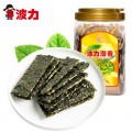 波力海苔夹心脆96g 芝麻/蔓越莓脆 儿童紫菜 休闲零食 二种口味可选